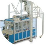 Filling machine for open bags 1–50 kg paper bags